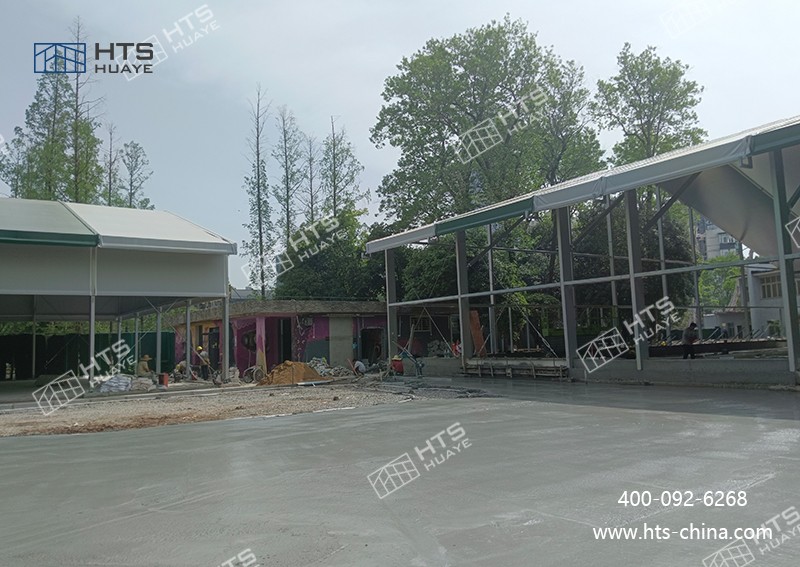 匹克球篷房優選鋁合金框架，打造全尺寸全天候運動空間