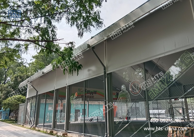 匹克球篷房優選鋁合金框架，打造全尺寸全天候運動空間