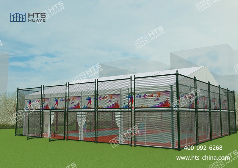 資金有限？小規格體育篷房場館為學校球館建設破局