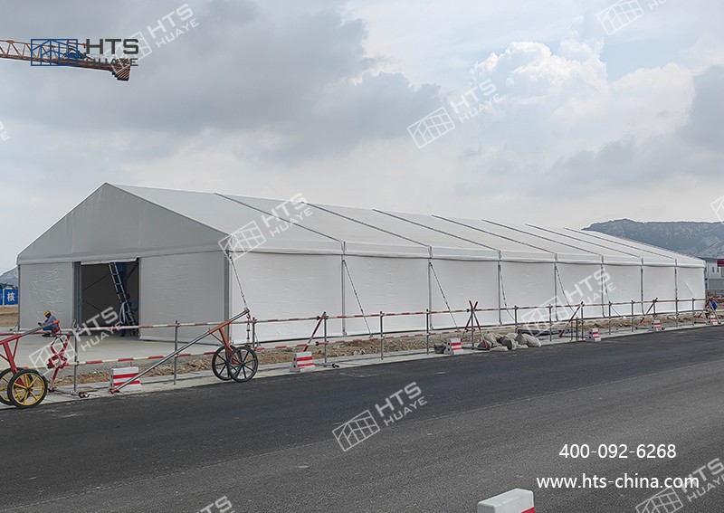 抗 13 級臺風！這款工業鋁合金倉儲篷房，解鎖企業臨時空間新方案