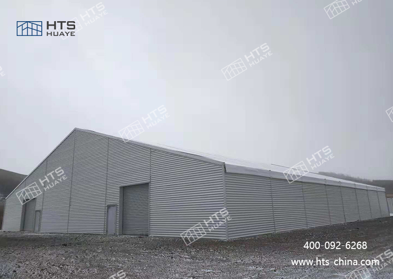 選擇華燁倉庫篷房擁有卓越抗風抗雪性能，是全天候的“守護神”