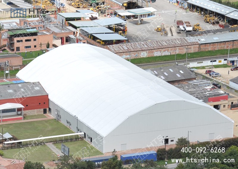 華燁海特斯助力哥倫比亞!4560㎡Polygon 篷房 20 余天高效交付 華燁海特斯助力哥倫比亞!4560㎡Polygon 篷房 20 余天高效交付